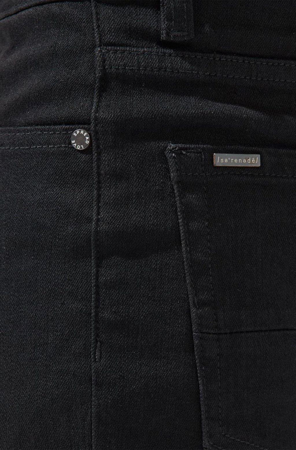 Serenede Vanta11 Slim Jeans - Jet Black