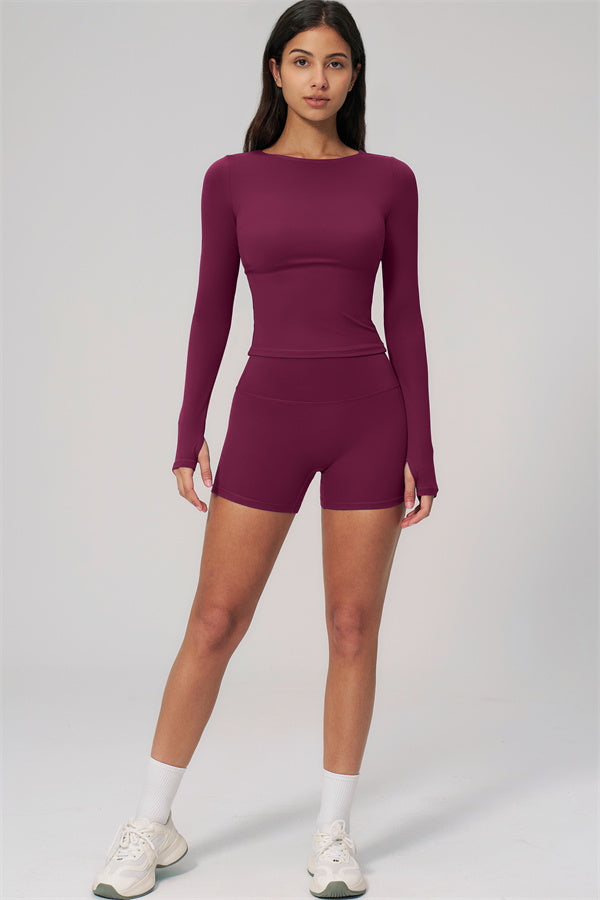 The Rapture Long Sleeve T-shirt Shorts 2-Piece Set