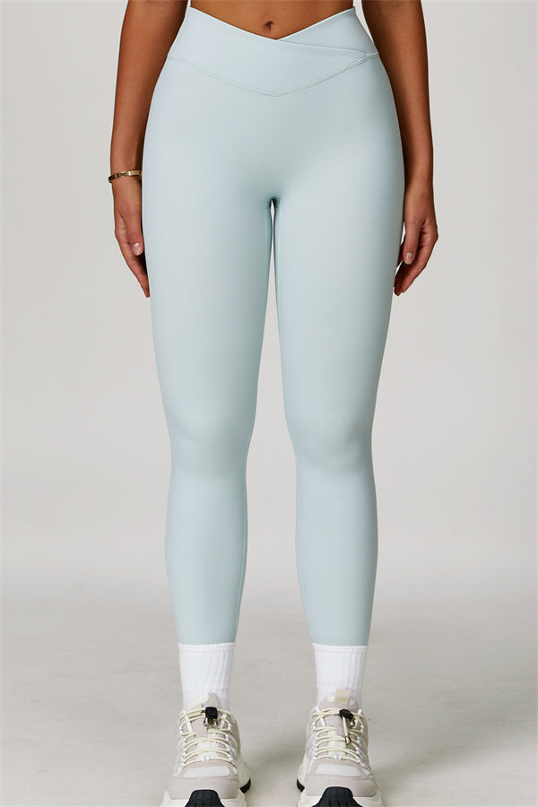 The Lavish Long Sleeve Cut-out Crop Top Leggings 2-Piece Set