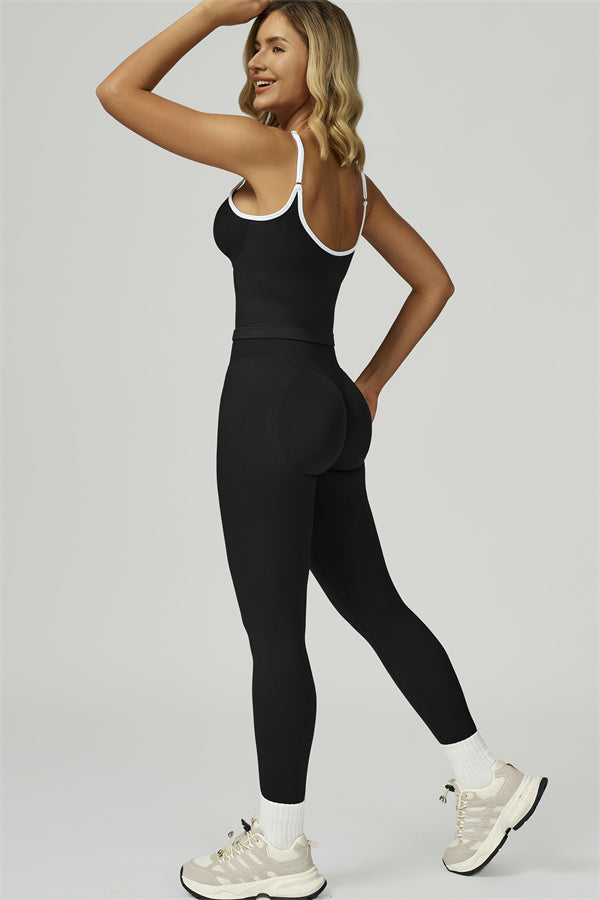 The Prime Line Crop Top Leggings 2-Piece Set