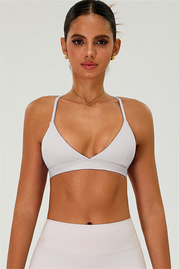 The Ember Sports Bra Crop Top Shorts 3-Piece Set