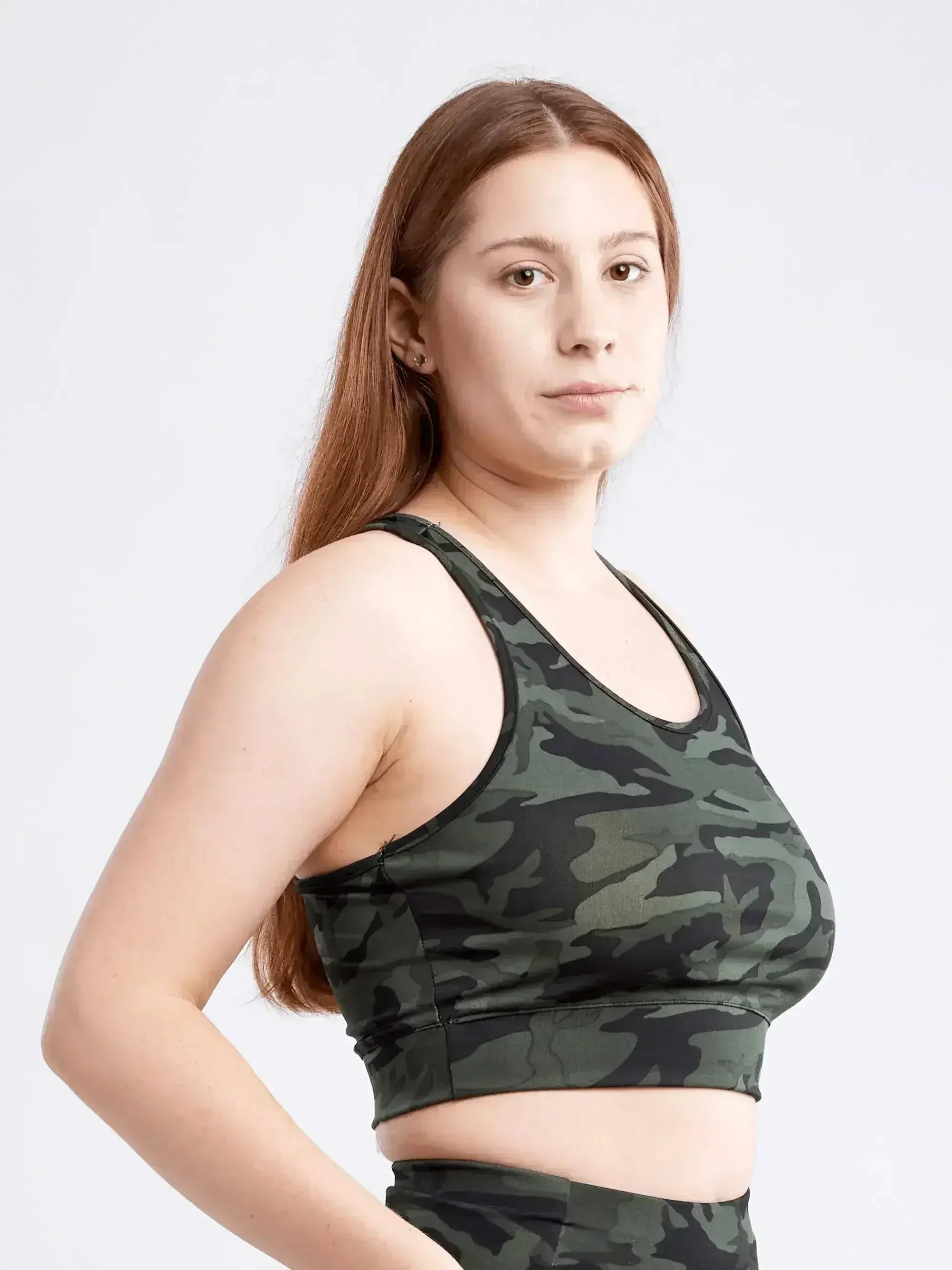 Racerback Training Crop Tank – Lightweight & Breathable for Workouts