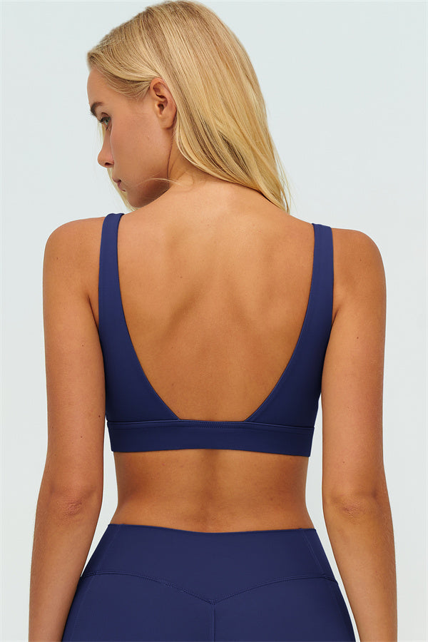 The Lushness V-Back Sports Bra Leggings 2-Piece Set