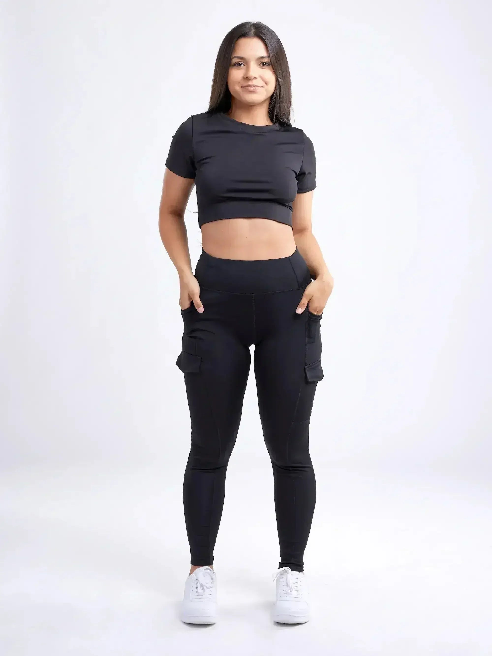Women's Lightweight Short-Sleeve Crop Top - Workout & Casual