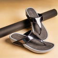 Paloma- Grey Thong Slip-Ons