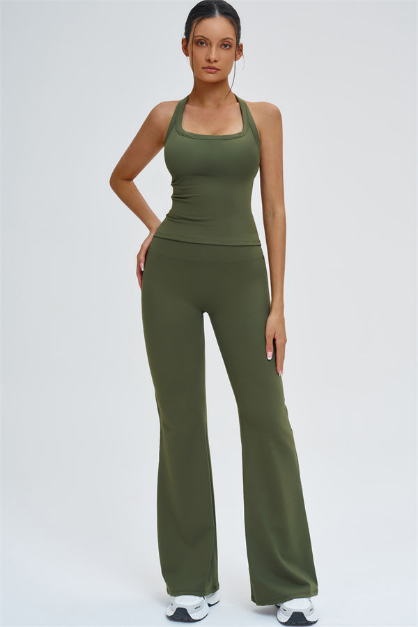 The Slate Y-Back Top