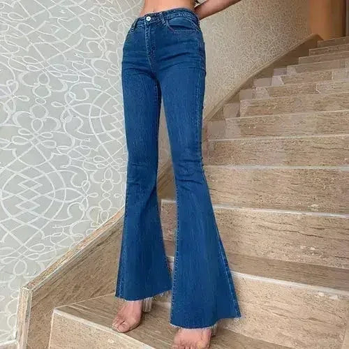 RetroCurve™ – Vintage Flare Bootcut Jeans