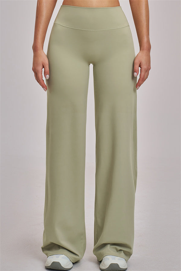 The Swoon Long Sleeve Crop top Flared Leggings 2-Piece Set