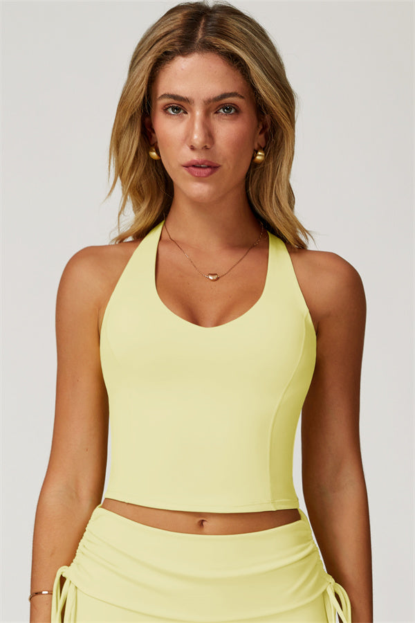 The Echo Tank Top Flared Leggings 2-Piece Set