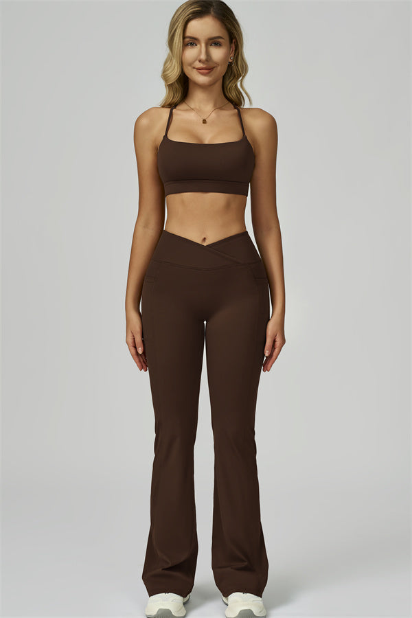 The Flourish Flared Leggings