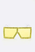 Crystal Shield Sunglasses - UV400 Protection & Oversized Fit