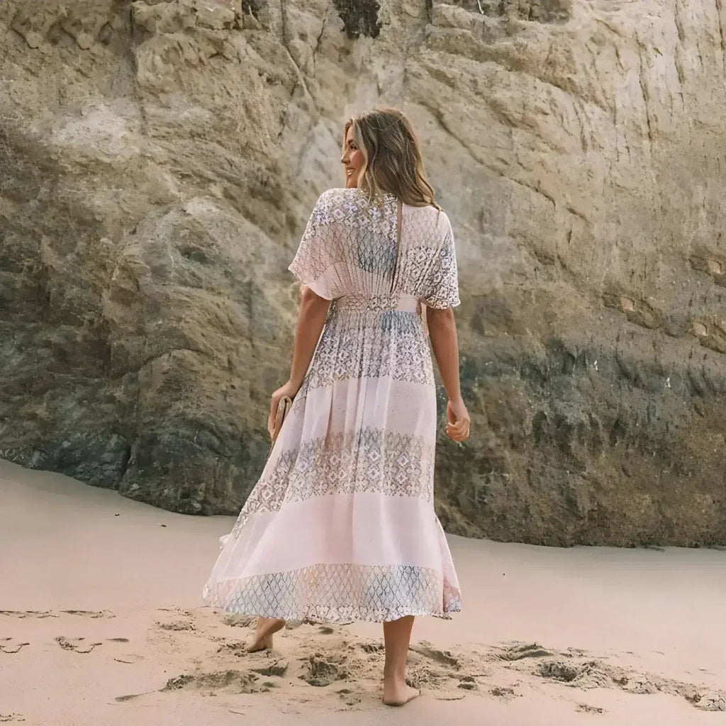 Fashion Spring Printing Dress Women