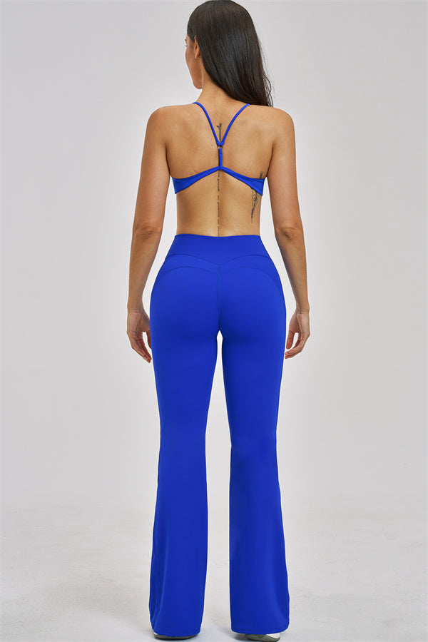 The Zenith Sports Bra Flared Leggings 2-Piece Set