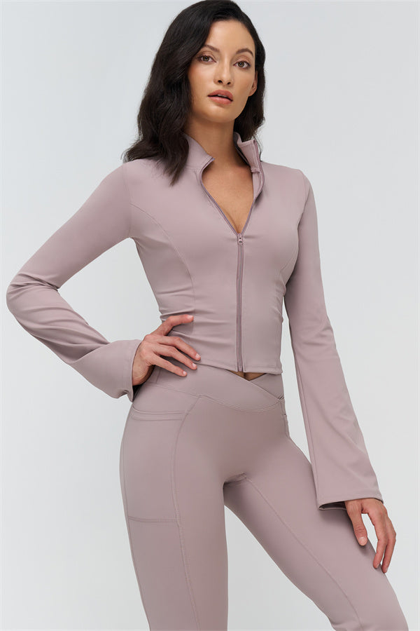 The BoldFit Jacket Flared Leggings 2-Piece Set