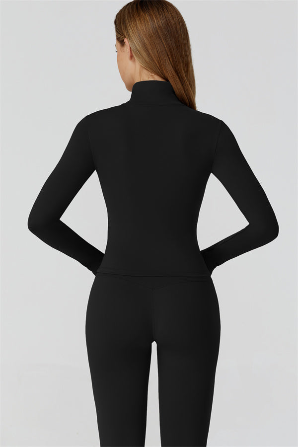 The Venus Zip Top Sports Bra Leggings 3-Piece Set