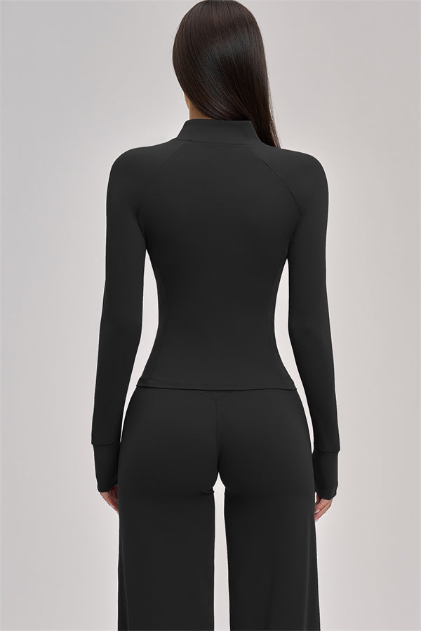 The Swoon Jacket Tank Top Flared Leggings 3-Piece Set