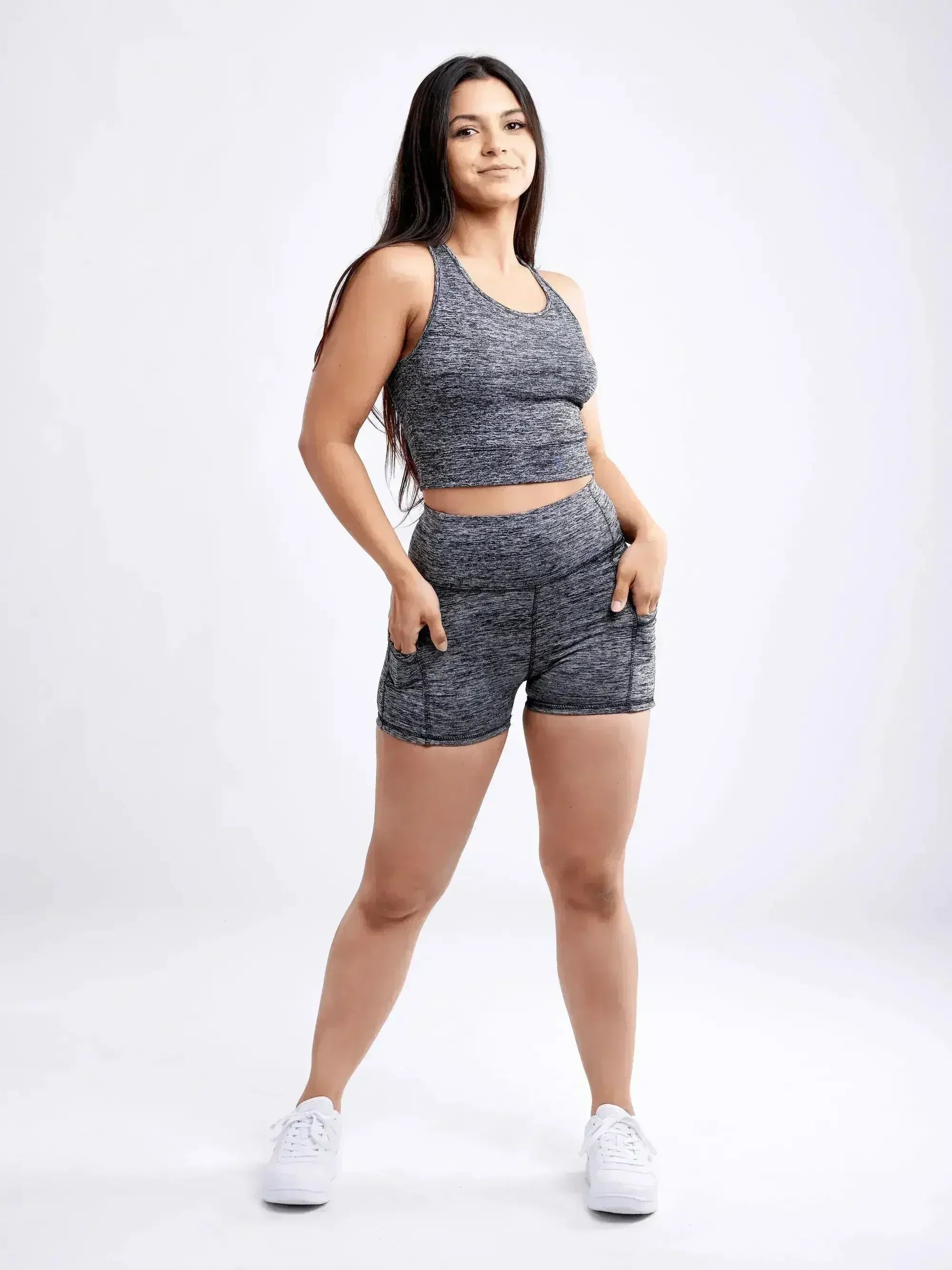 Racerback Training Crop Tank – Lightweight & Breathable for Workouts