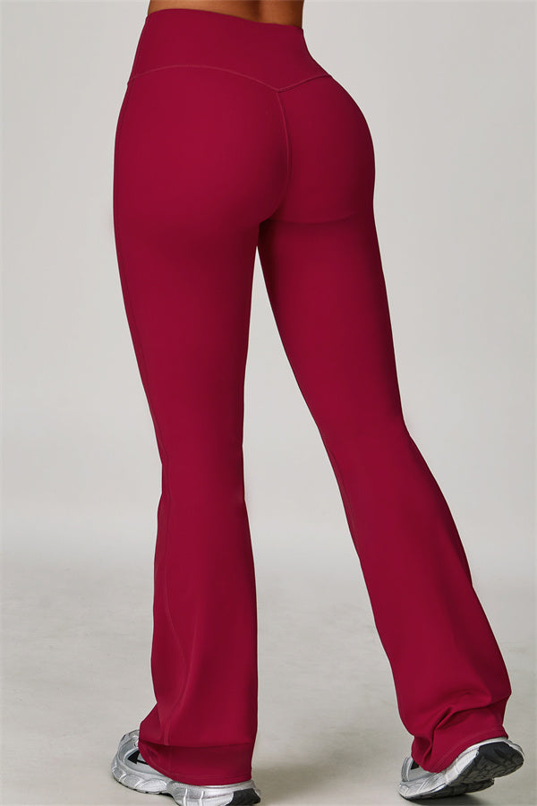 The Surge Halter Crop Top Flared Leggings 2-Piece Set