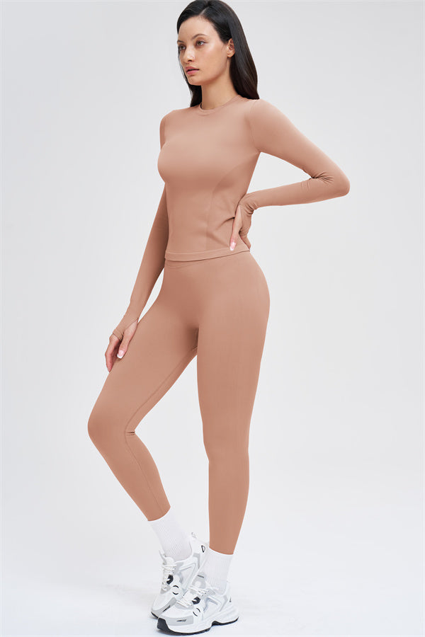 The Whim Long Sleeve T-shirt Leggings 2-Piece Set