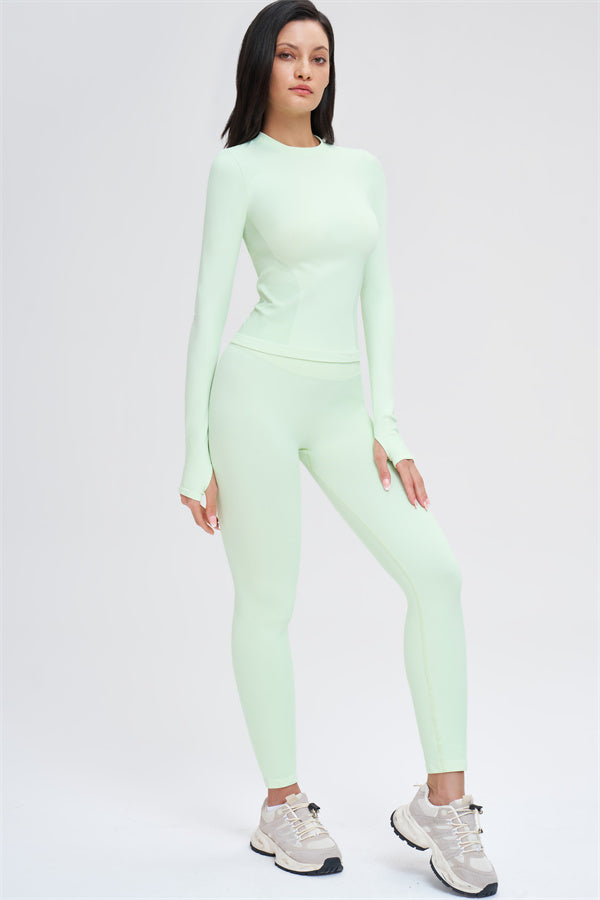 The Whim Long Sleeve T-shirt Leggings 2-Piece Set