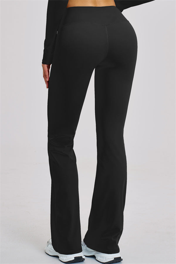 The Zestful Sports Bra Flared Leggings 2-Piece Set