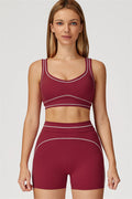 The Amara Sports Bra Shorts 2-Piece Set