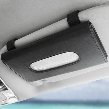 1 Pcs Car Premium Car Tissue Box for Car Tissue Box Towel Sets Car Sun Visor Tissue Box Holder Auto Interior Storage Decoration Car Visor Tissue Holder Mask Holder for Car Sun Visor Napkin Holder Mask Dispenser for Car Accessories