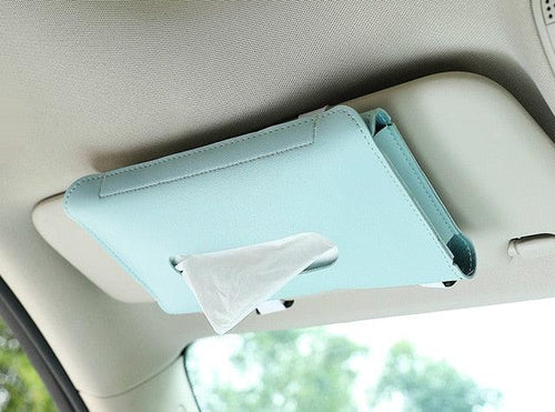 1 Pcs Car Tissue Box Towel Sets Car Sun Visor Tissue Box Holder Auto Interior Storage Sun Visor Napkin Holder Decoration Tissue Holder Luxury Tissue Box Holder for Car Sun Visor Napkin Holder Hanging Car Tissues Holder For Car Accessories