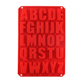 1 Pcs Silicone Large Alphabet Ice Chocolate Letter Mould Stencil Cake Jelly Cupcake Baking Mold Ice Tray Cookie Mold 26 Large Letters Silicone Mold Alphabet Mold Chocolate Mold Biscuit Ice Cube Tray