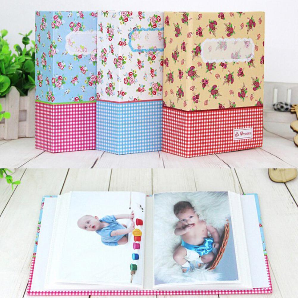 100 Pockets Photo Album Sweet Floral Creative Family Picture Albums Memory Storage Case Holder Gift Home Decor House Decoration DIY Memorable Gifts For Loved Ones