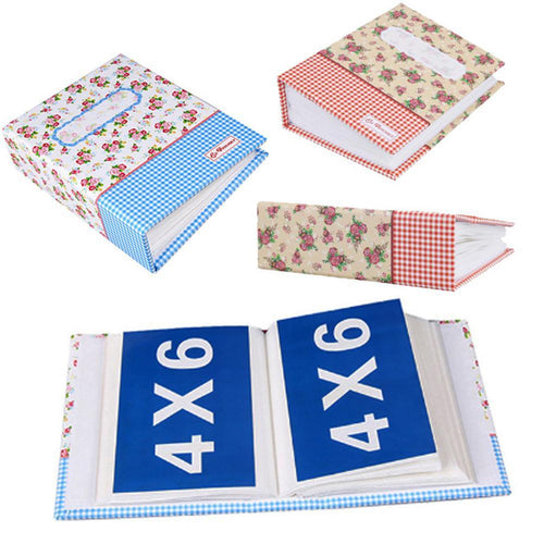 100 Pockets Photo Album Sweet Floral Creative Family Picture Albums Memory Storage Case Holder Gift Home Decor House Decoration DIY Memorable Gifts For Loved Ones