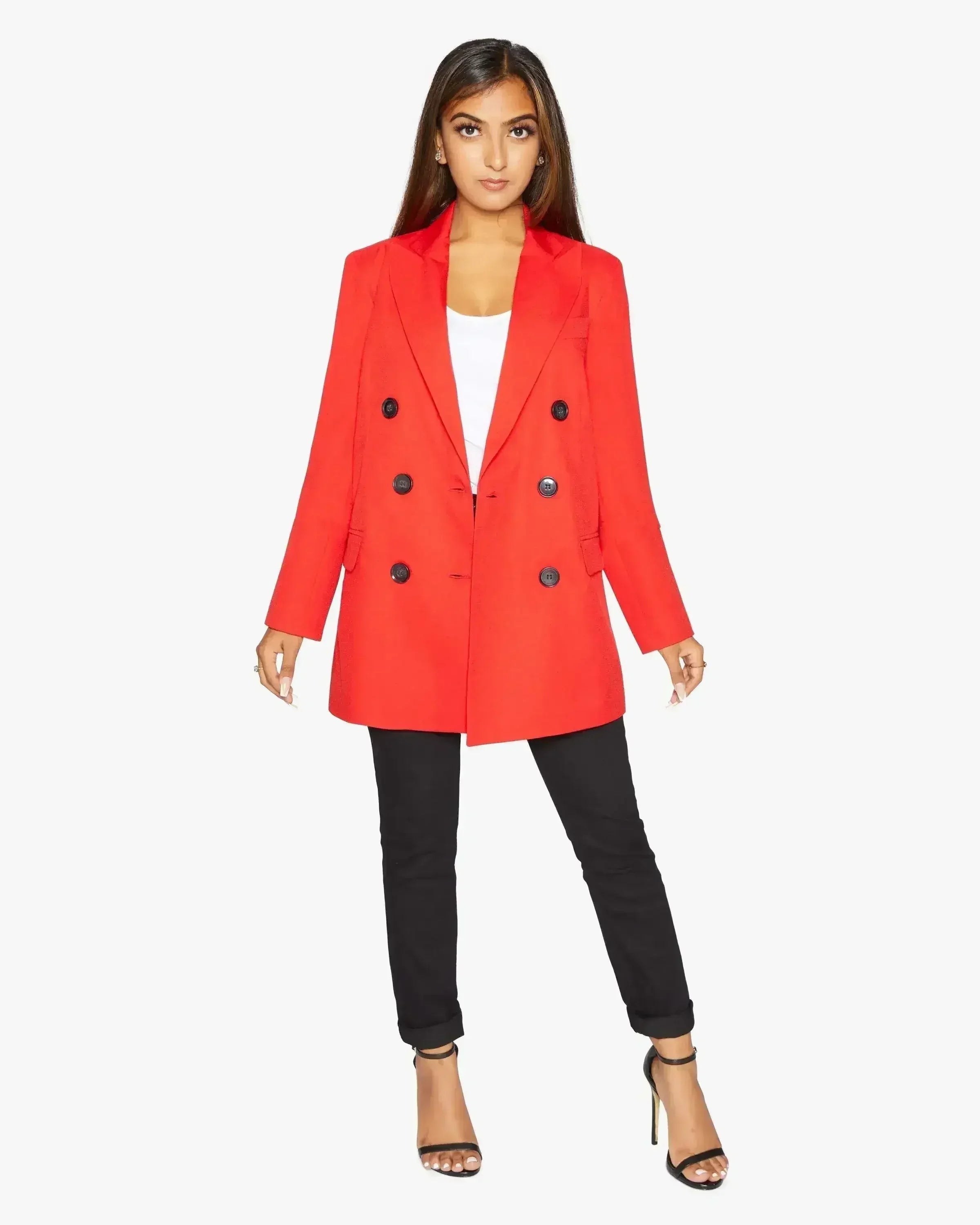 Summer Longline Blazer - Versatile UK-Made Jacket | Femstylo