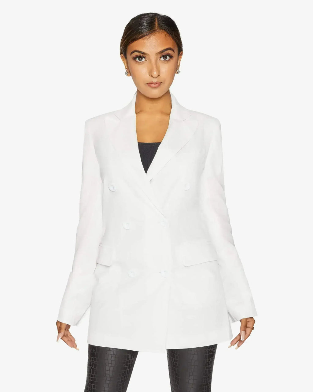 Summer Longline Blazer - Versatile UK-Made Jacket | Femstylo