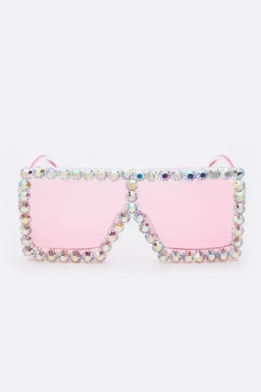 Crystal Shield Sunglasses - UV400 Protection & Oversized Fit