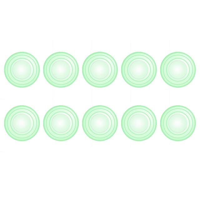 10pcs Car Door Anti-collision Silicone Pad Anti-shock Closing Door Stickers Soundproof Buffer Gasket Door Shock Absorber Car Door Protector Stickers Buffer Bumper Cushion Car Door Shock Absorbing PVC Gaskets Auto Accessories