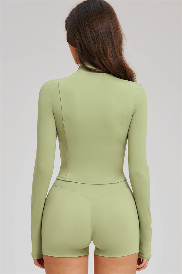 The Sizzle Zip Jacket Shorts 2-Piece Set