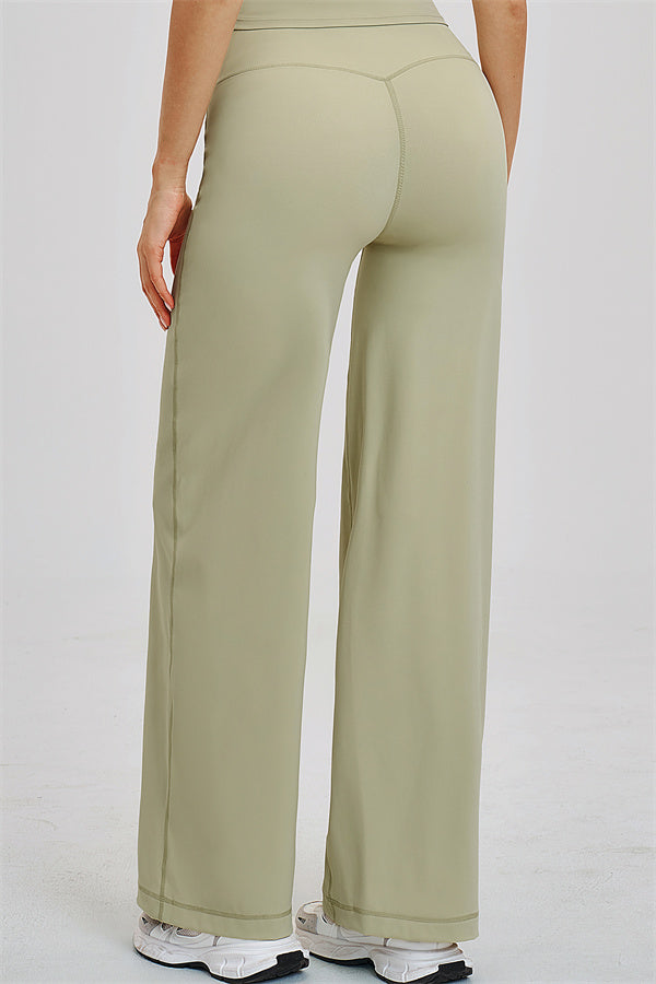 The Dynamic Long Sleeve T-shirt Straight Leg Pants 2-Piece Set
