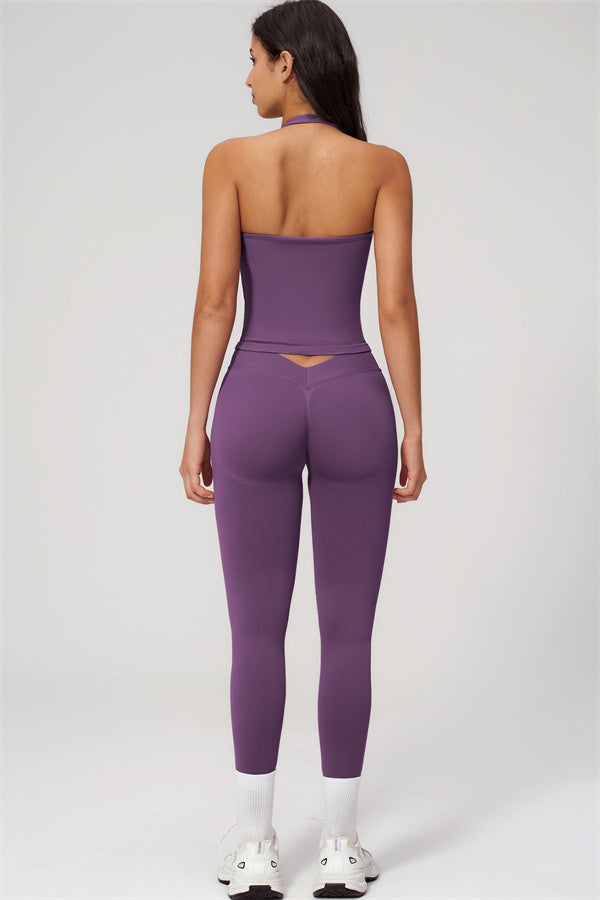 The Empower Halter Crop Top