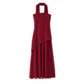 Summer Women Clothing Adult Lady like Woman Stitching Sweet Spicy Tube Top Dress with Ribbon