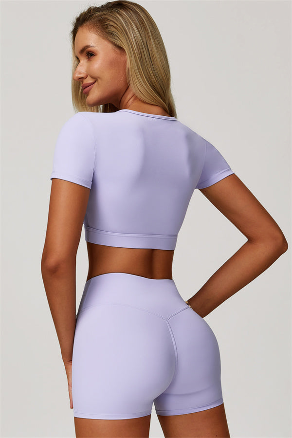 The Lavish Cut-out Crop Top