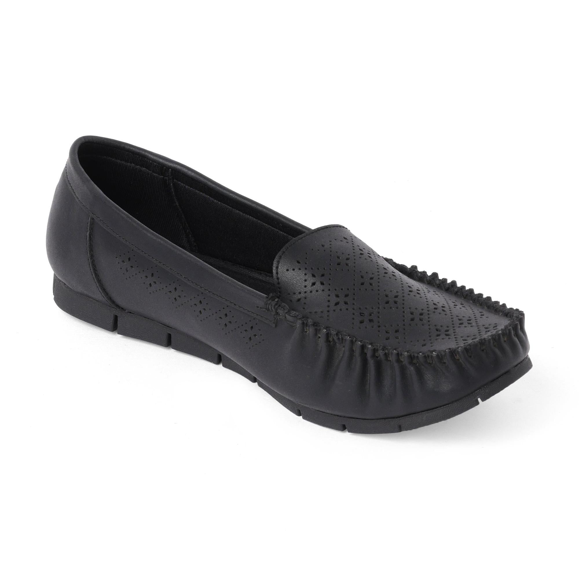 Aveline - Black Loafers
