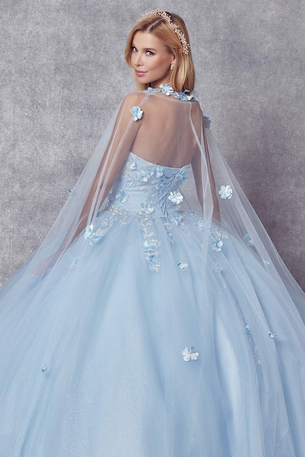 Juliet 1435 A-Line Ball Quinceanera Gown