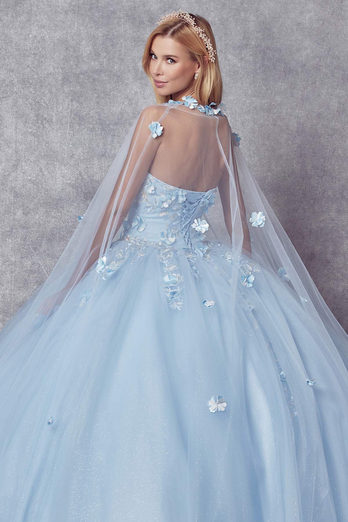 Juliet 1435 A-Line Ball Quinceanera Gown