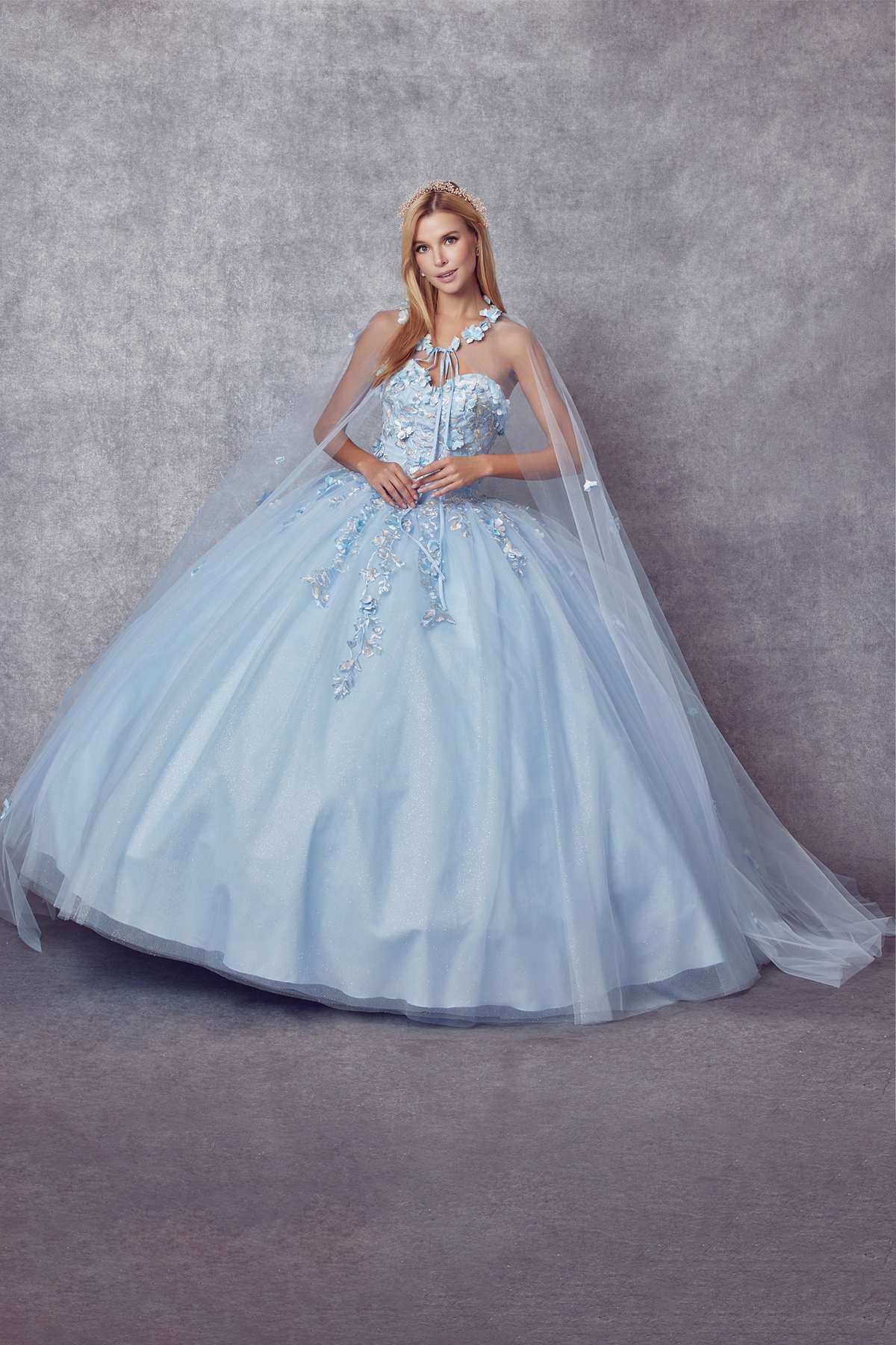 Juliet 1435 A-Line Ball Quinceanera Gown