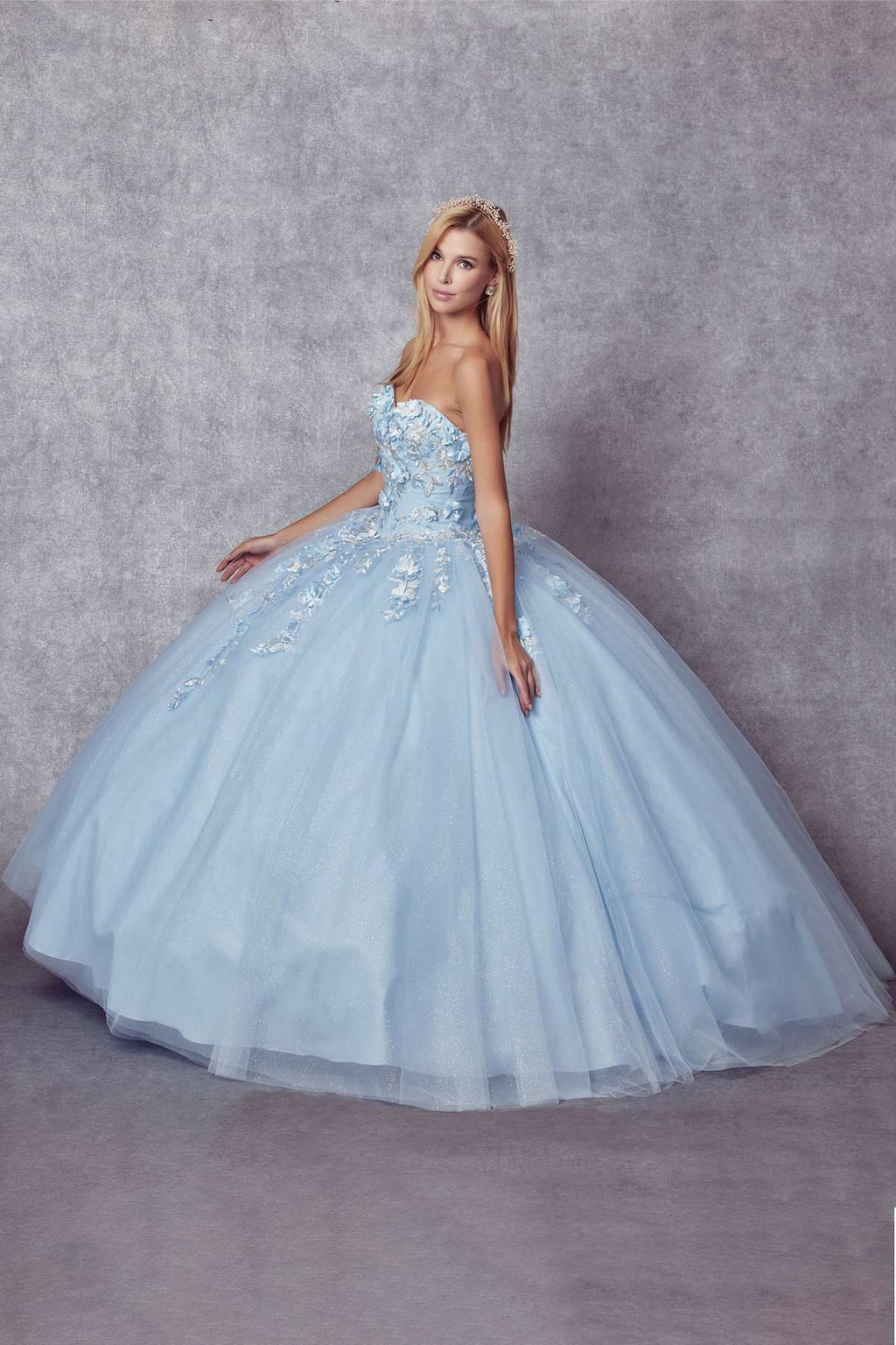 Juliet 1435 A-Line Ball Quinceanera Gown