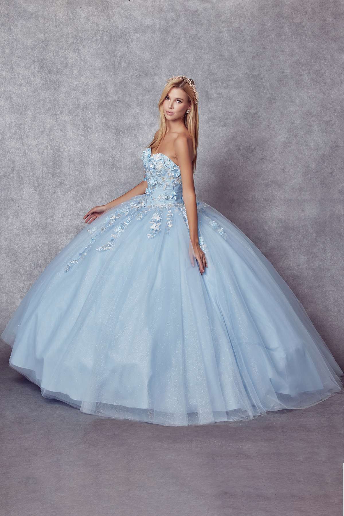 Juliet 1435 A-Line Ball Quinceanera Gown