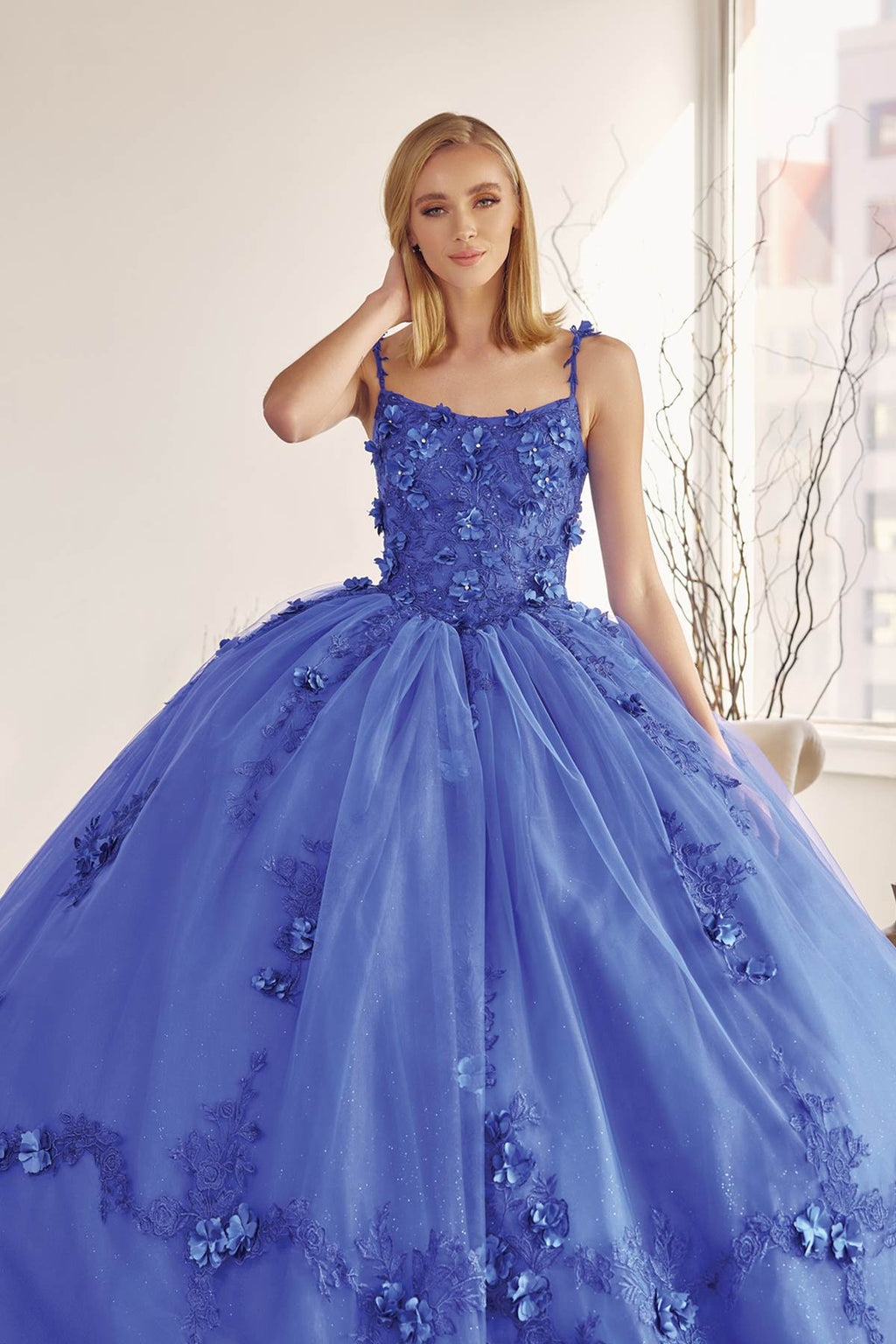 Juliet 1436 A-Line Ball Quinceanera Poofy Gown