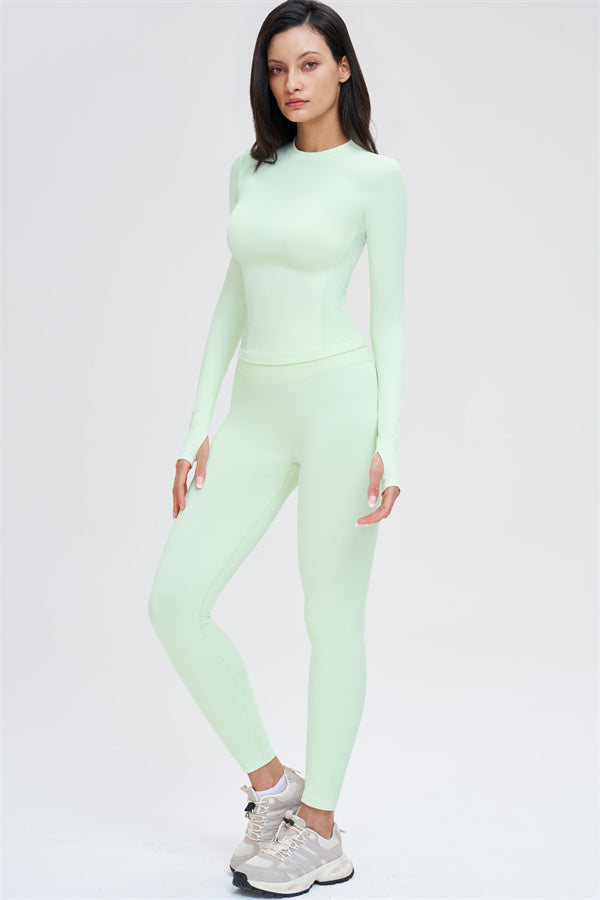 The Whim Long Sleeve T-shirt Leggings 2-Piece Set