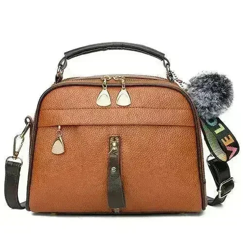 PU Leather Fashion Sweet Ladies' Messenger Bag