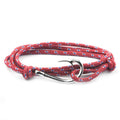 Fashion Hot Multilayer Rope Bracelet hope Anchor Sailor Anchor Bracelets  For Men and  Women Best Gift Hook Bracelet
